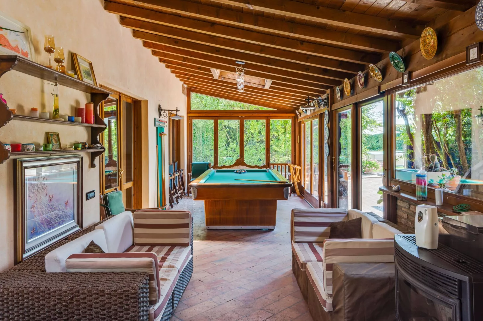 Casa Vacanze situata tra Mantova Verona e il Lago di Garda - Il Trigolo-Recreatieruimte