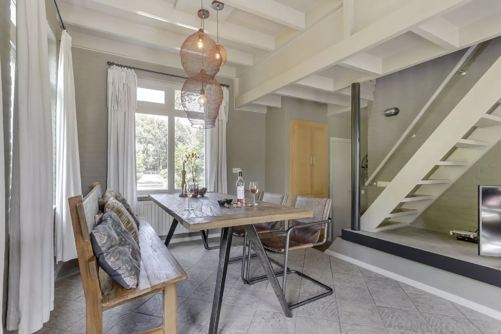 Vakantiepark Sandberghe 5-Woonkamer
