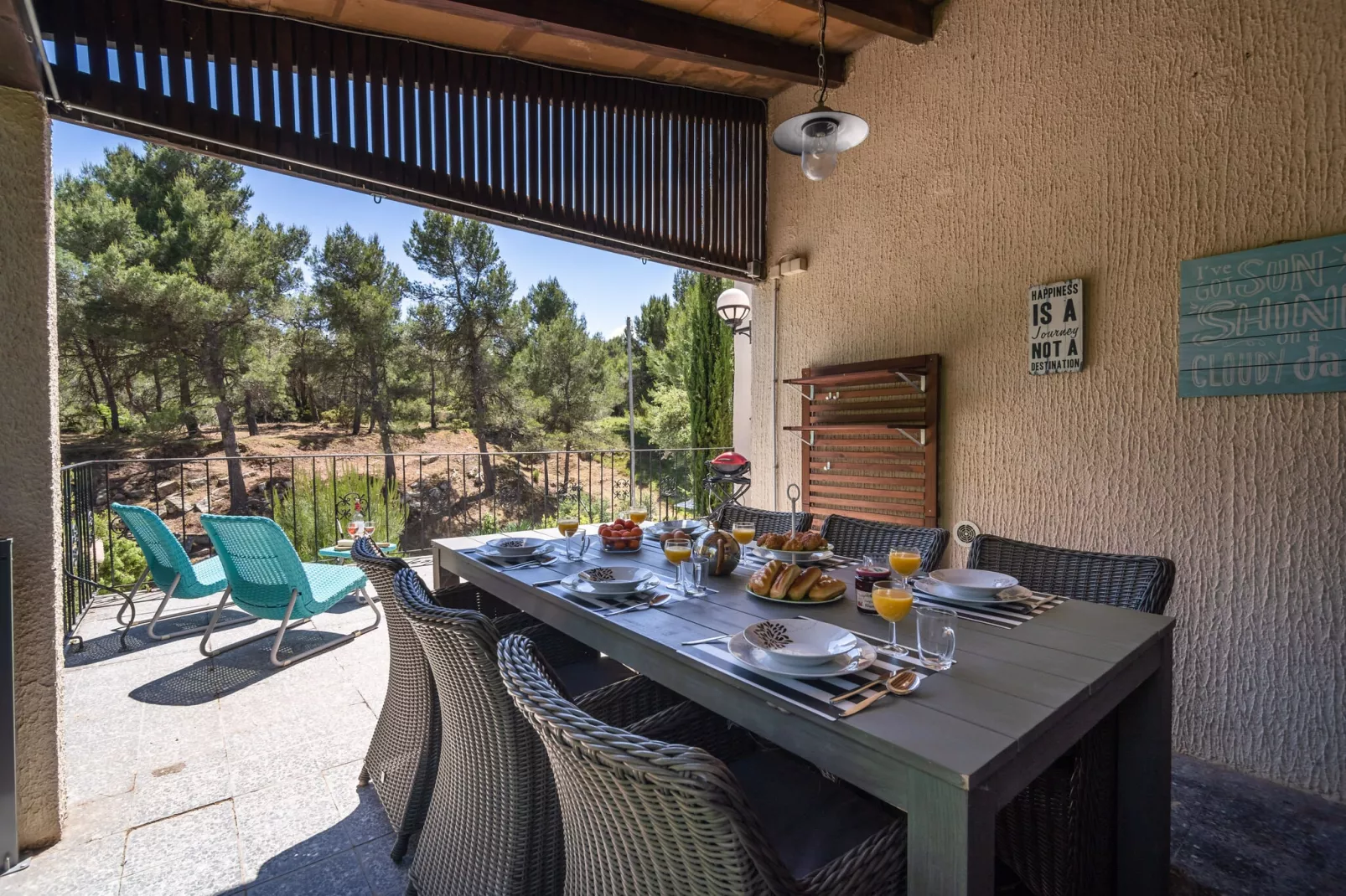 Villa Les Ecureuils-Terrasbalkon