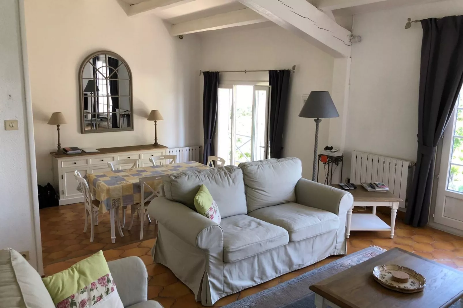Villa Les Etangs-Woonkamer