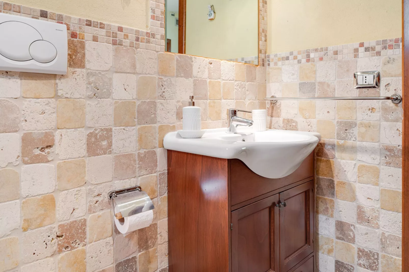 Casa Vacanza Passatutti-Badkamer