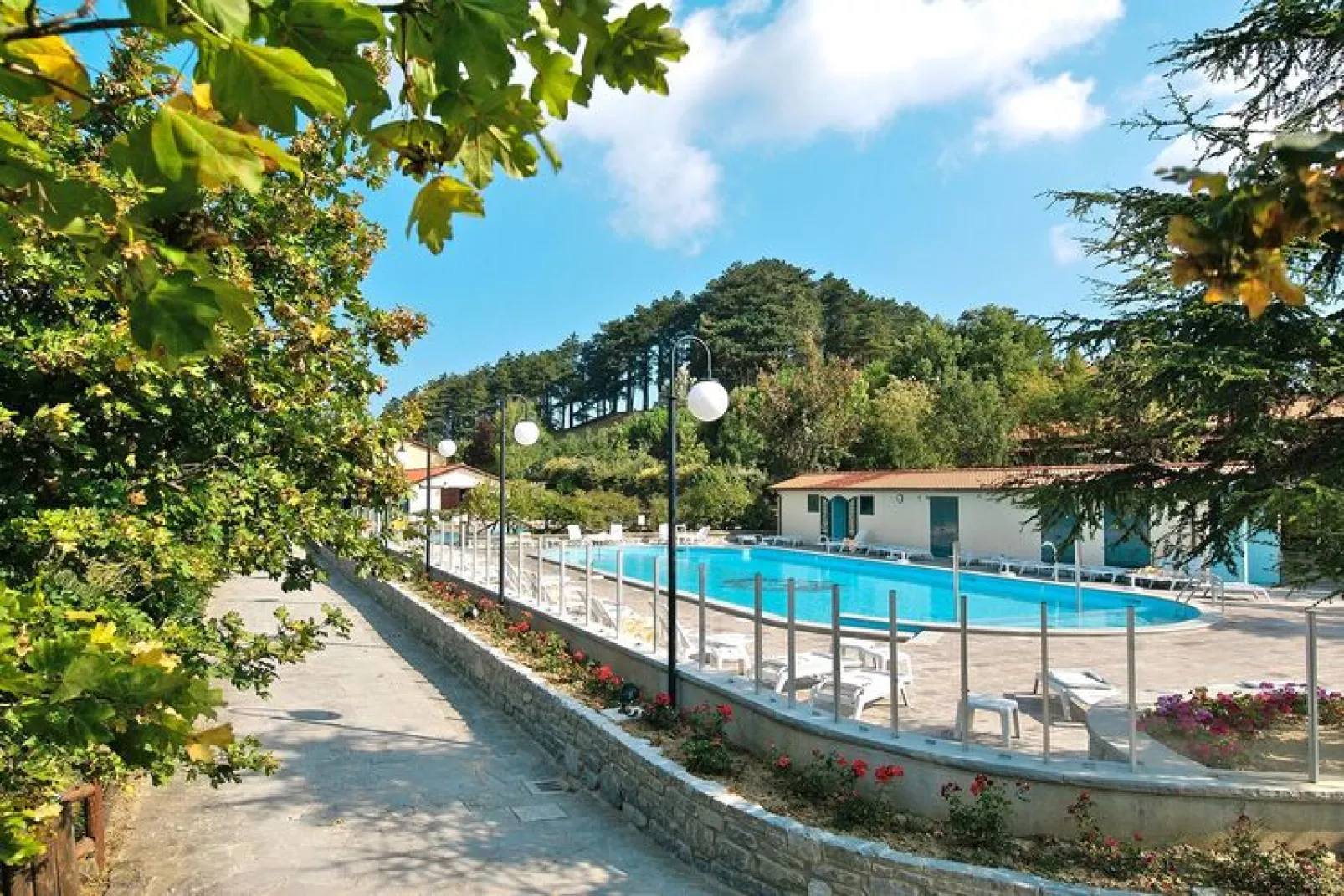 Ferienresidence Antico Borgo I Cancelli Palazzuolo - Type trilo ca 50 qm 1-5 Pax-Zwembad