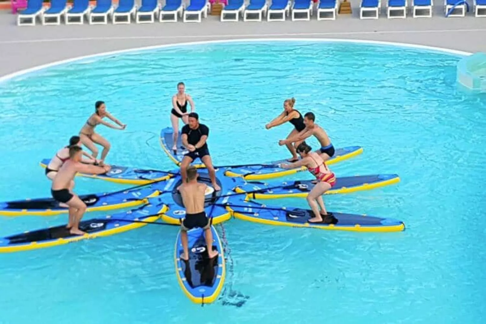 Camping L'Air Marin Vias-Plage / Mobilhome TAMPICO-Zwembad