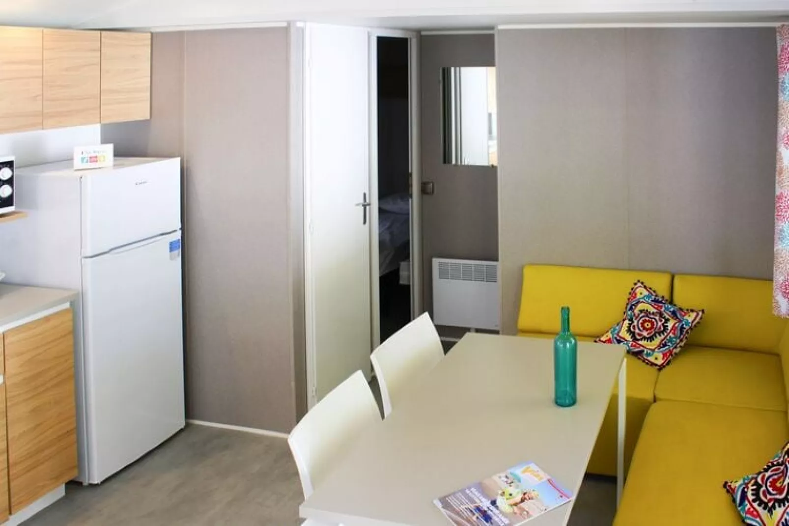 Camping L'Air Marin Vias-Plage  Mobilhome MEXICO 2CH-Keuken