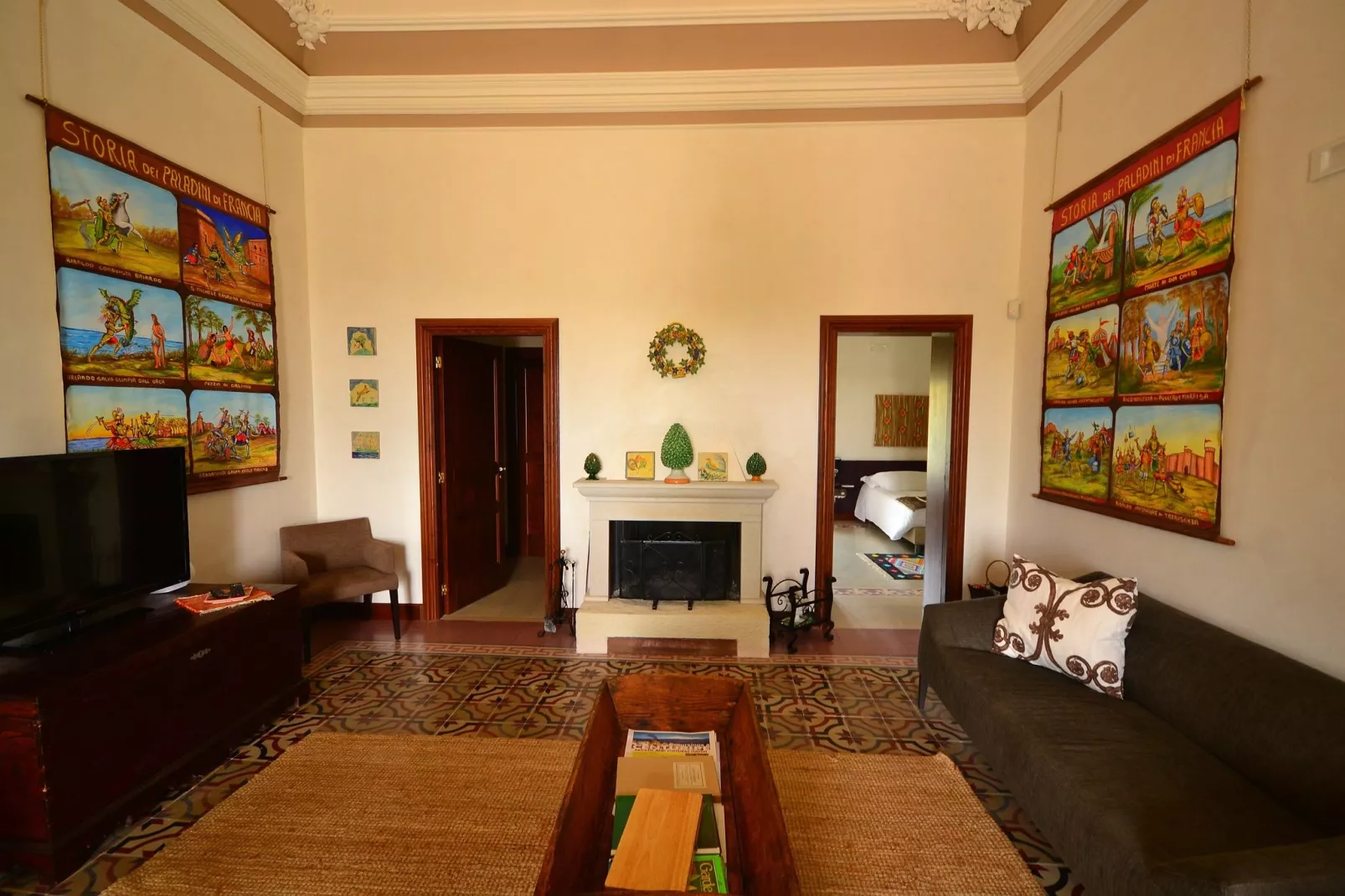 Vecchia Dimora Resort-Woonkamer