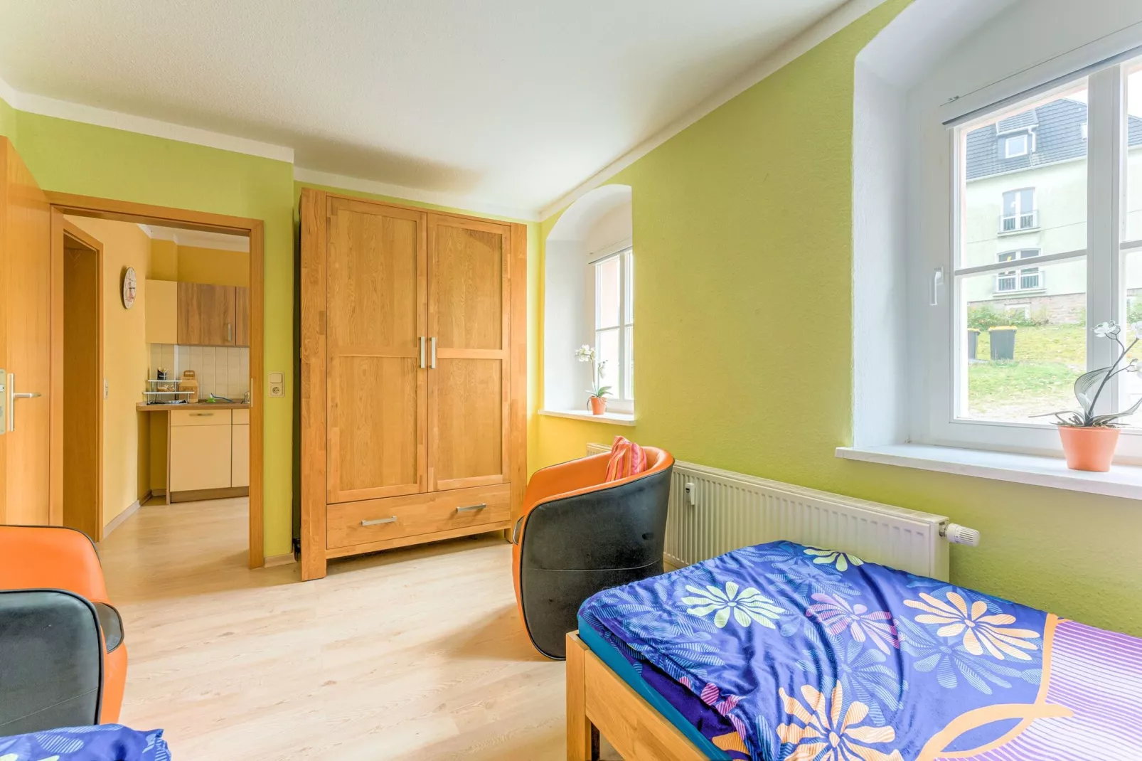 Ferienwohnung an der Talsperre Rauschenbach-Slaapkamer