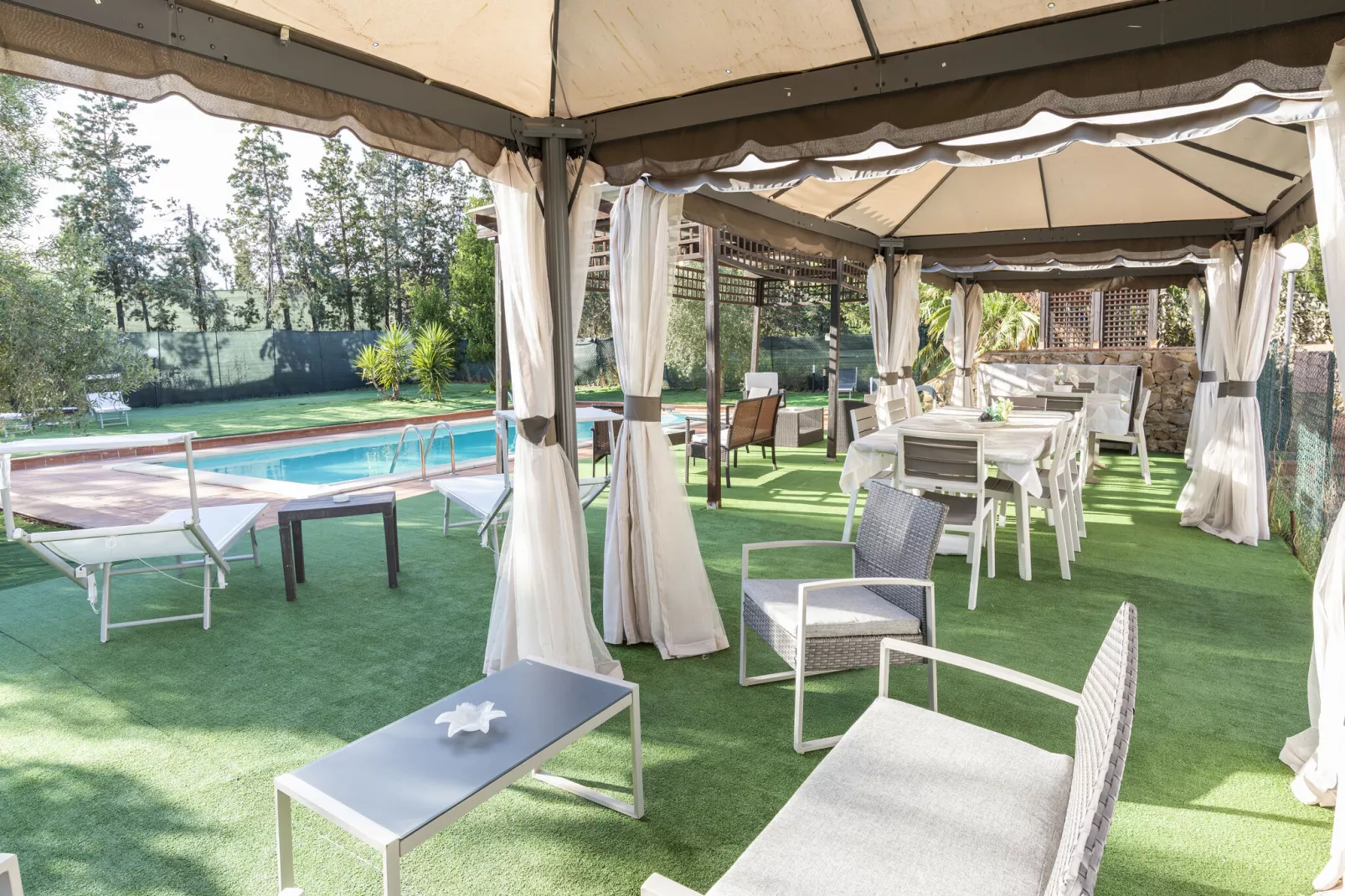 Villa Zagara-Terrasbalkon