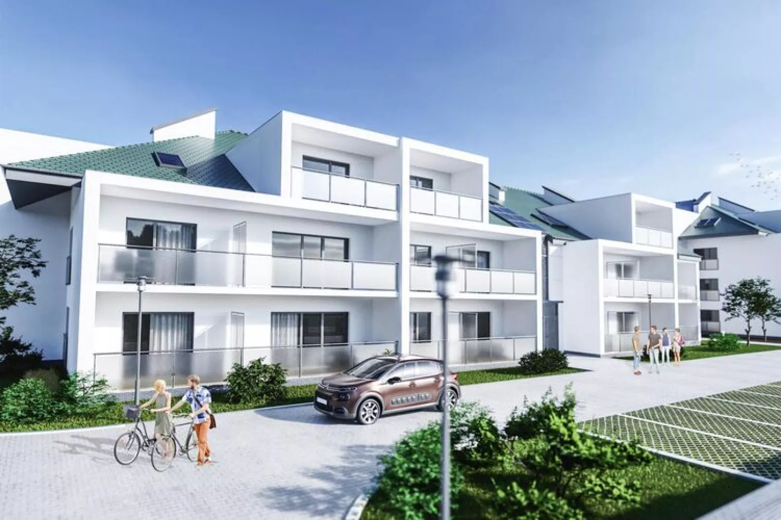 Apartamenty przy Nadmorskiej 104 38m2 Grzybowo-Buitenkant zomer