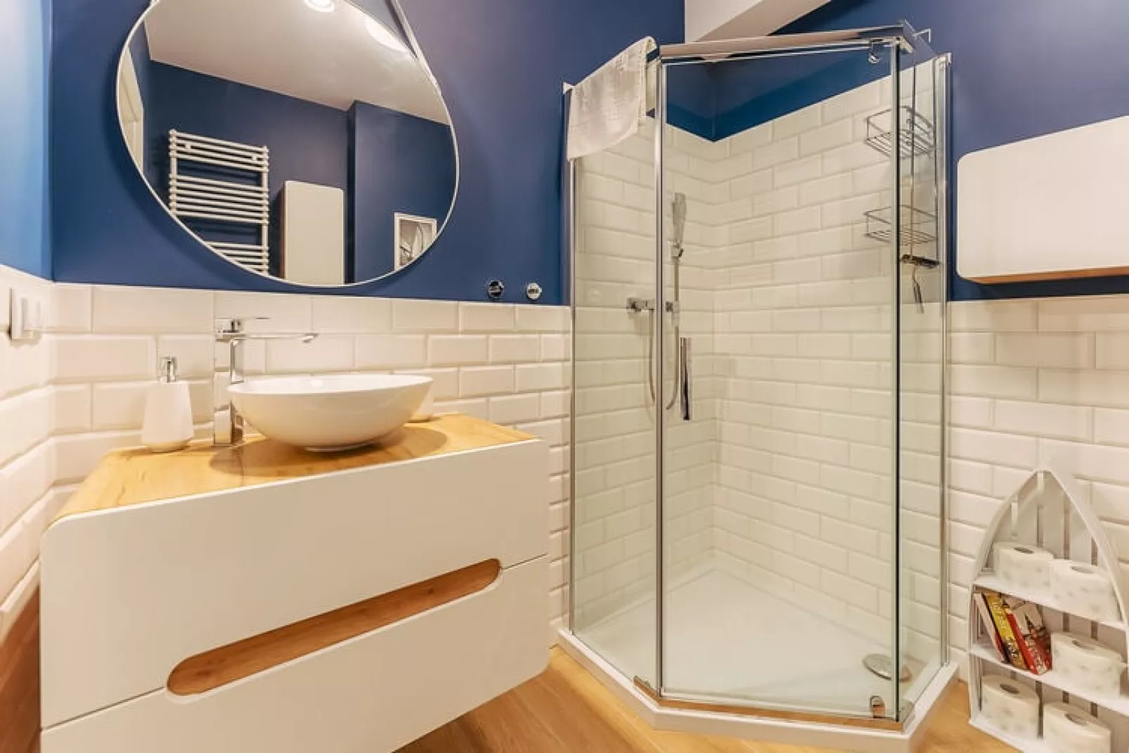 Apartamenty przy Nadmorskiej 104 42m2 Grzybowo-Badkamer
