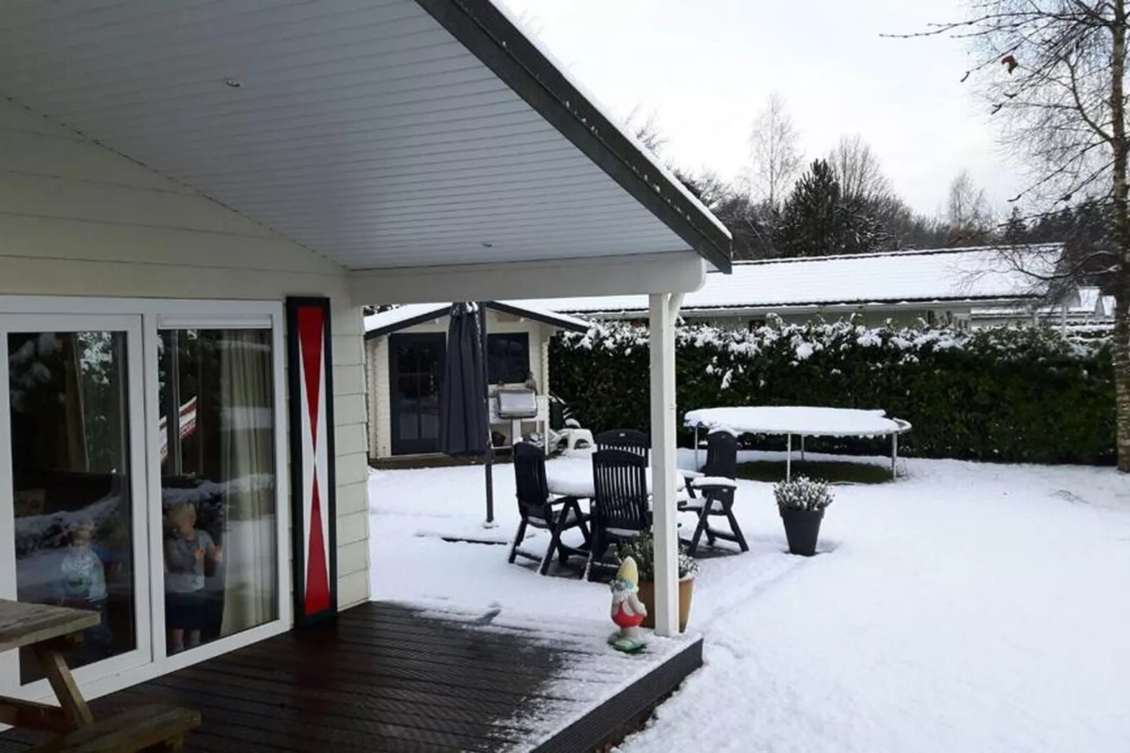 Genieten in Voorthuizen-Tuin winter