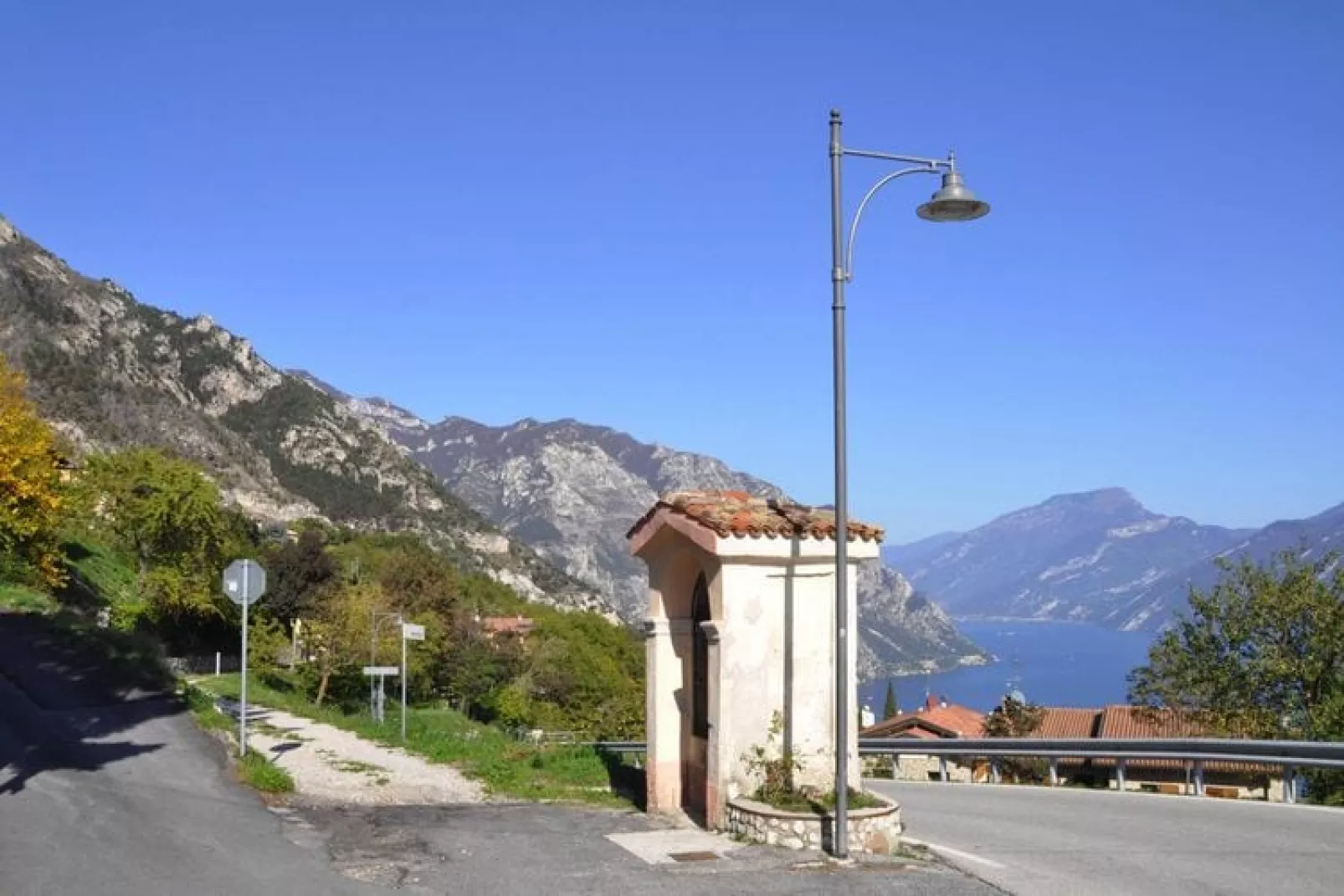 Appartementen, Tremosine-Uitzicht zomer