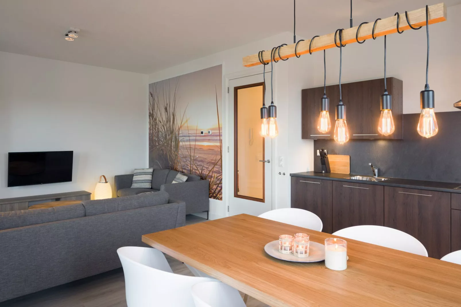 Domein Het Camperveer Veerse Meer 7-Woonkamer