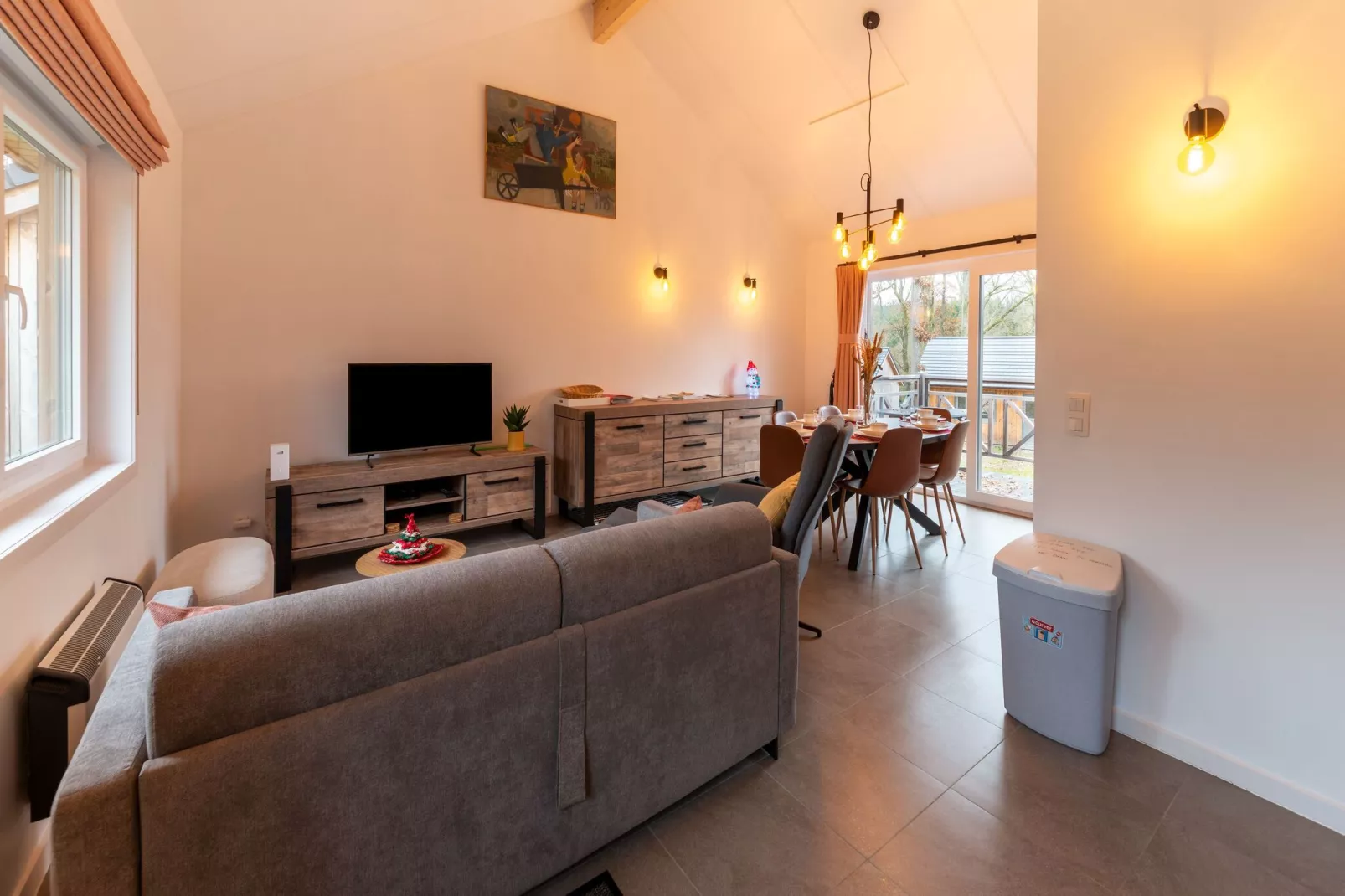 Chalet Verbruggen-Woonkamer