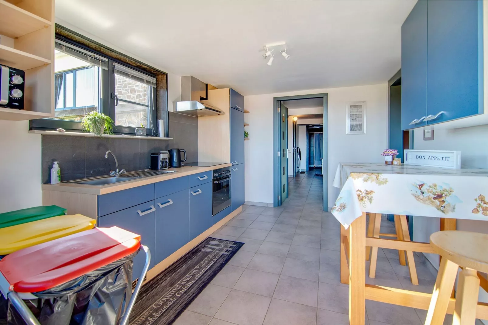 Très belle habitation à Lierneux pour 5 adultes-Keuken
