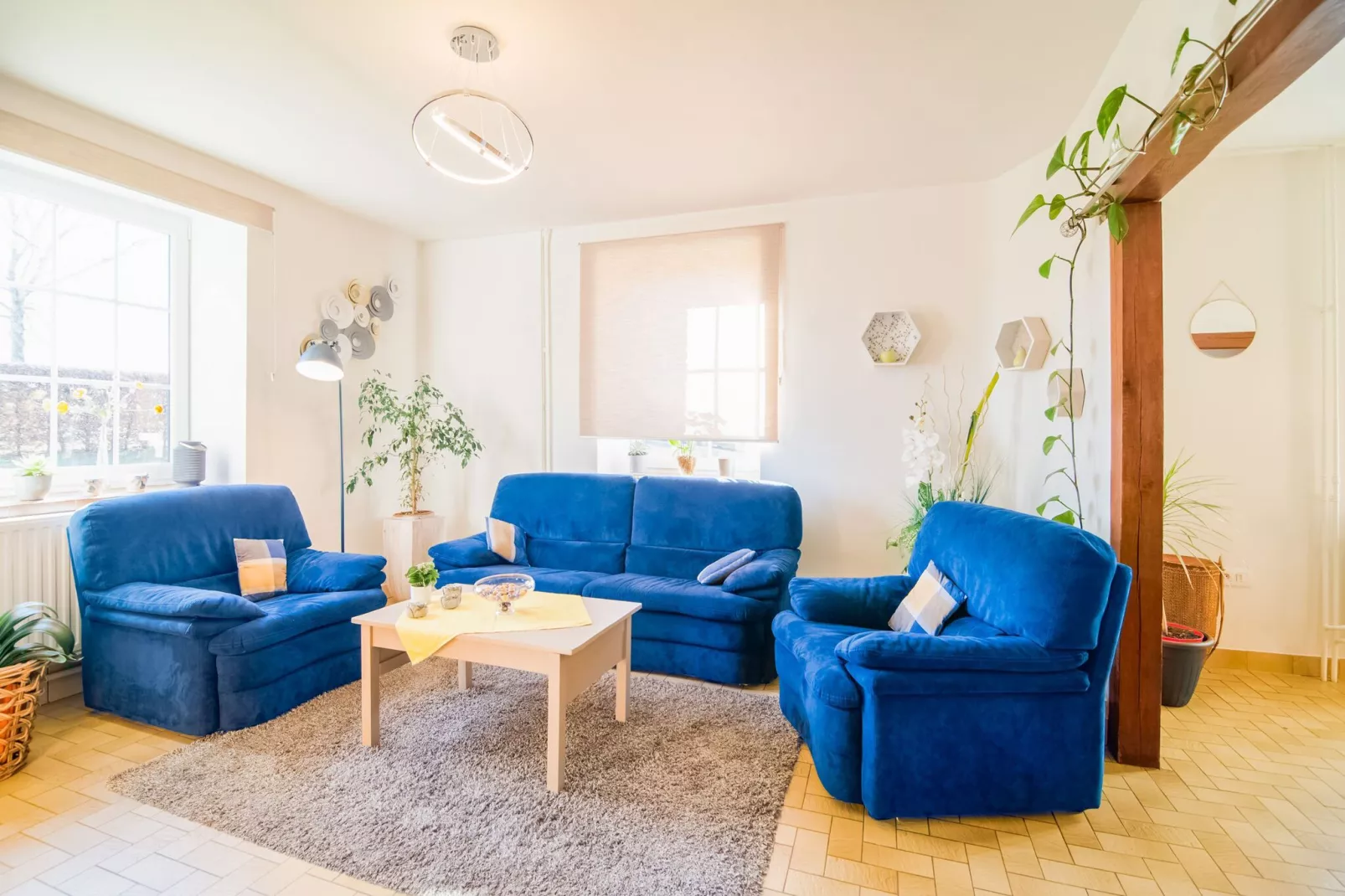 Chez Cyrille-Woonkamer