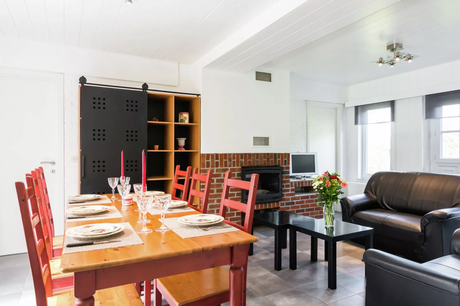 Chalet de la Vallée-Eetkamer