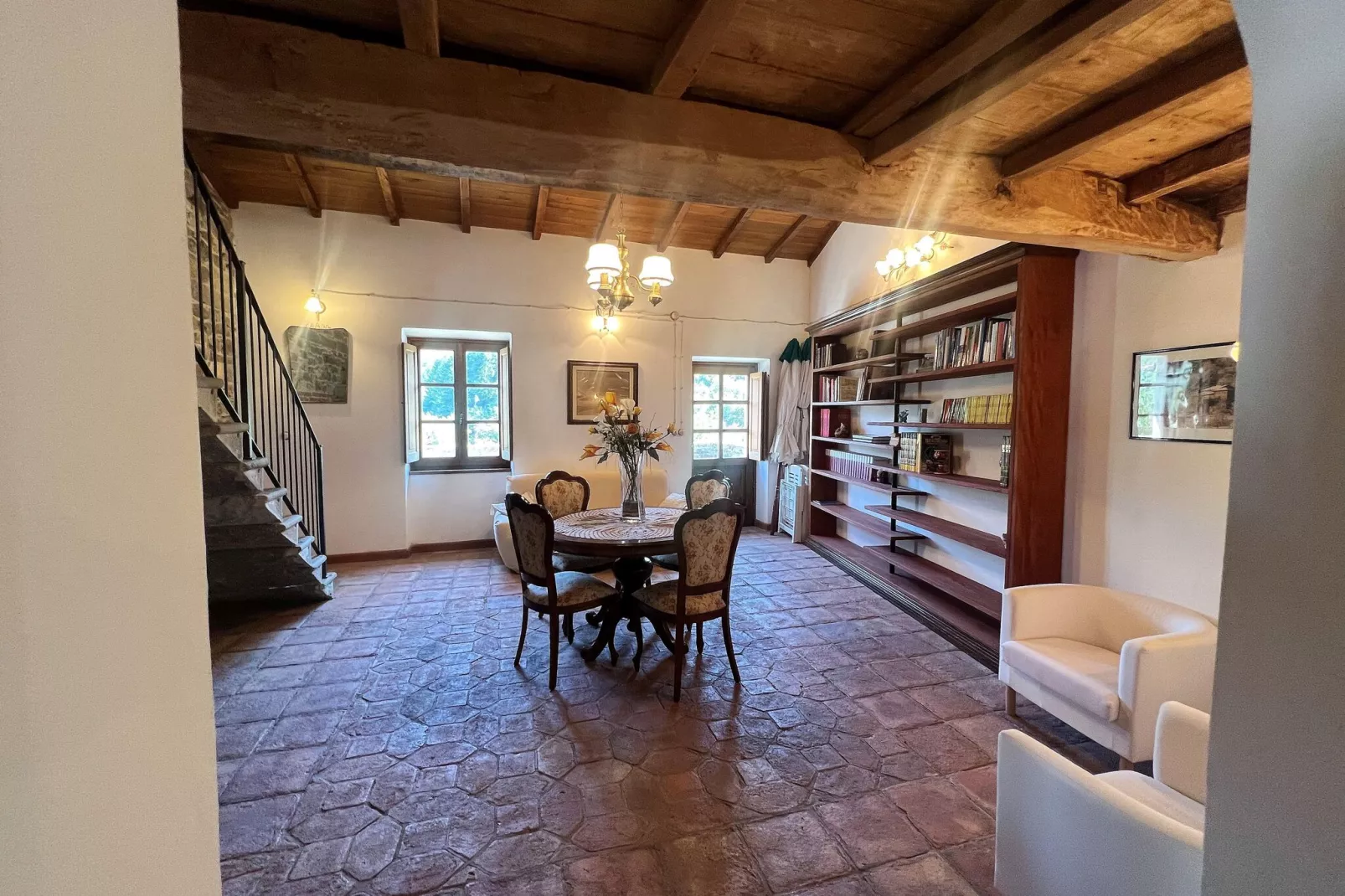 Castello di Argigliano 1-Woonkamer