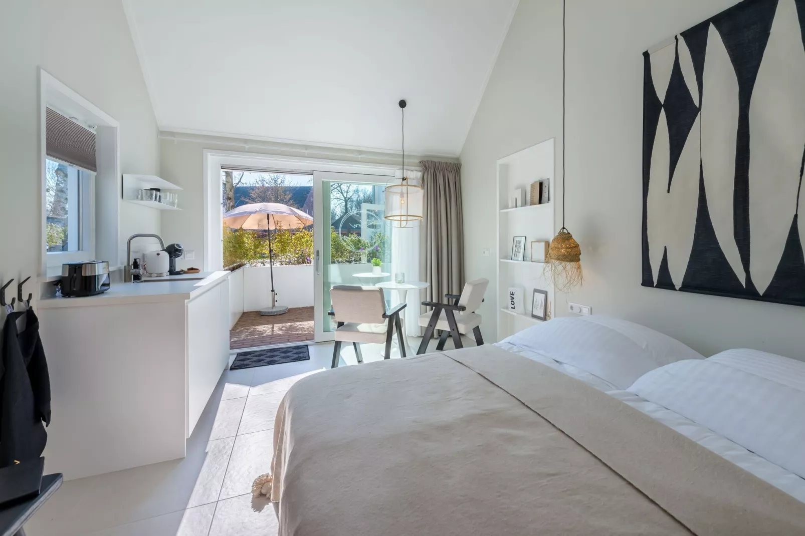 Slow living Suite 1 Oostkapelle-Keuken