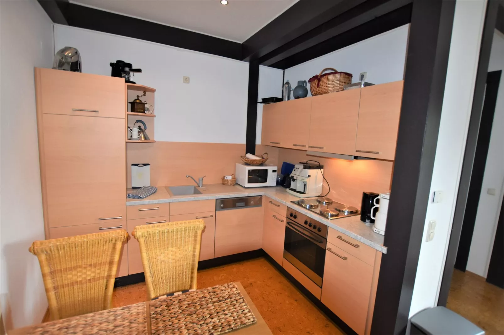 Ferienwohnung Landidyll am Salzhaff-Keuken