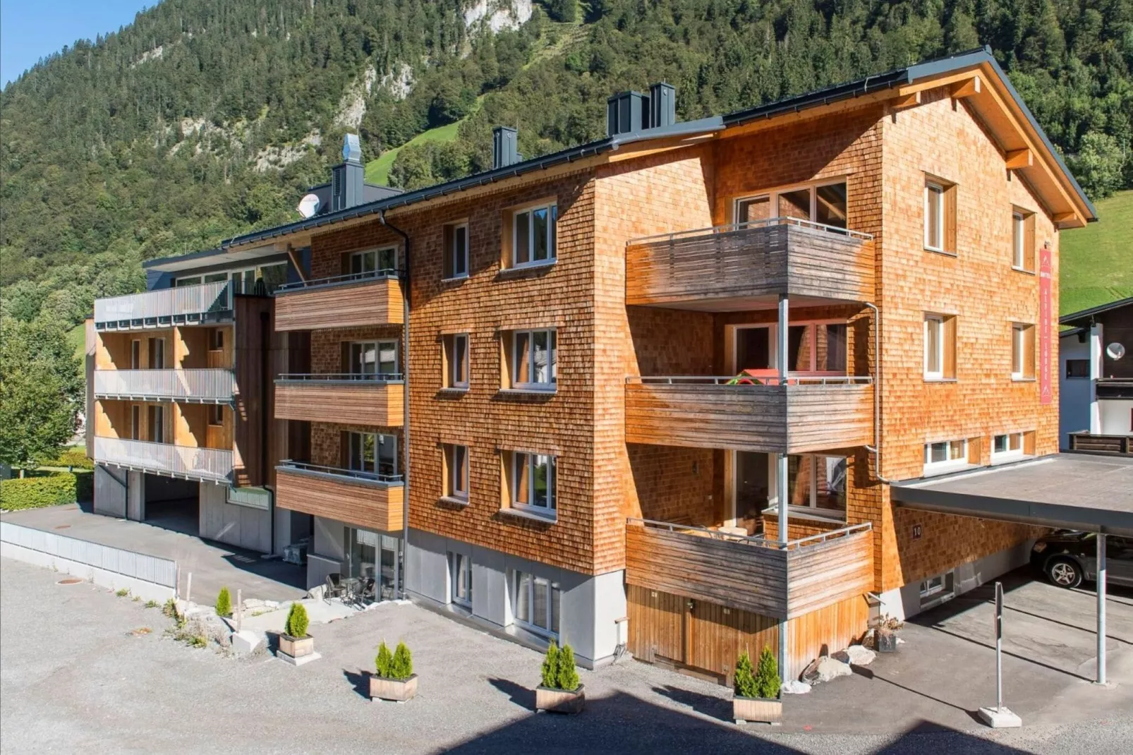 Apartment Studio-Buitenkant zomer