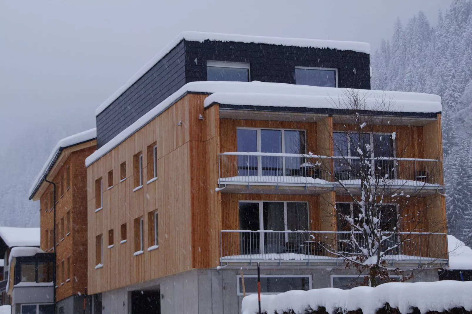 Apartment Studio-Exterieur winter