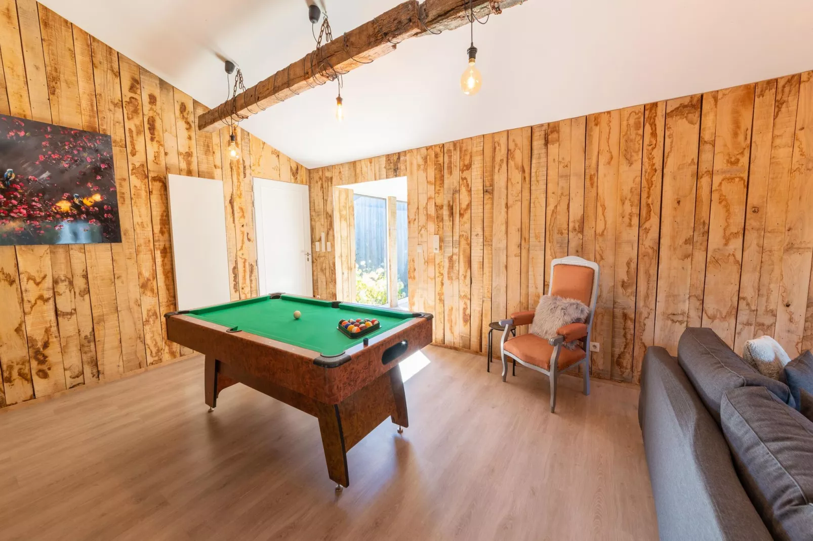 Chalet Bleu-Recreatieruimte