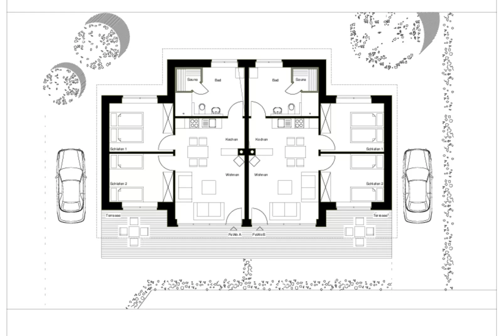 Bernsteinring Z1A-Plattegrond
