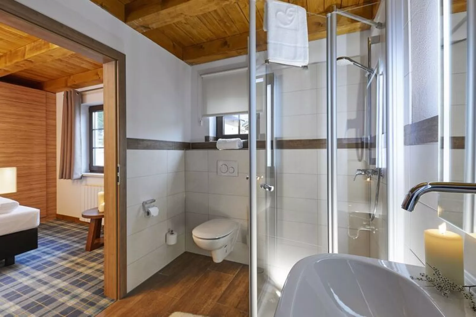 Premiumchalet bis 2 Pers-Badkamer