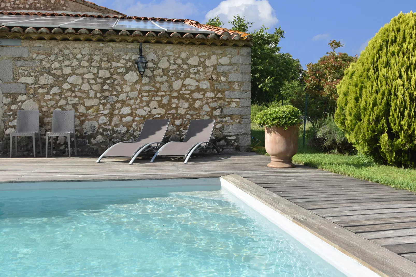 Domaine de Lavit-Zwembad