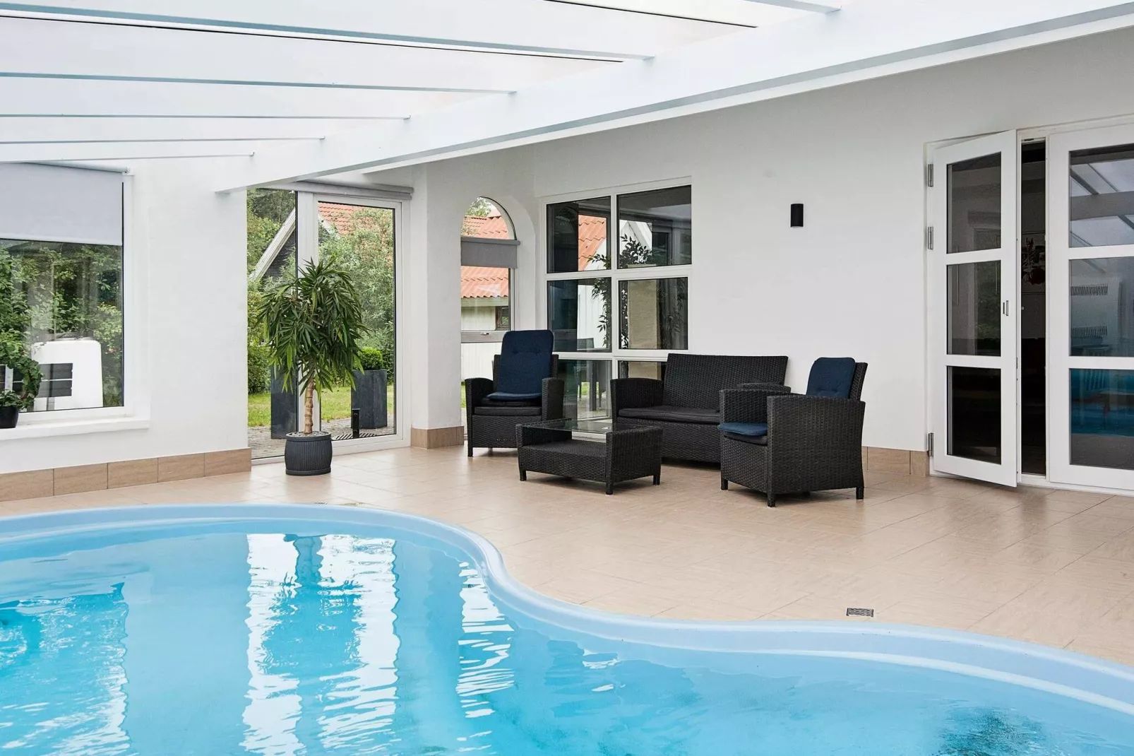 8 persoons vakantie huis in Ebeltoft-By Traum-Zwembad