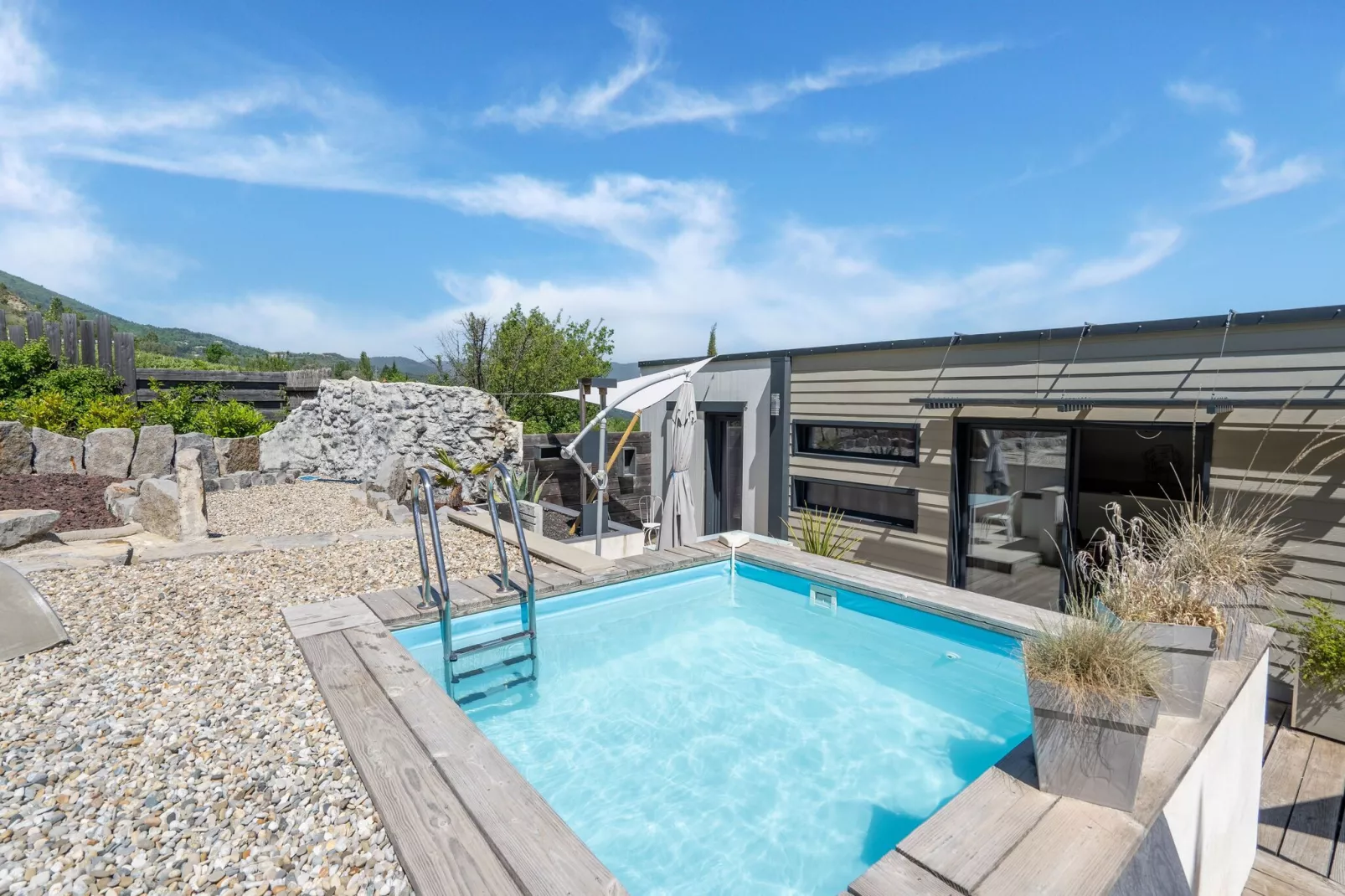 Villa - Les Vans-Zwembad