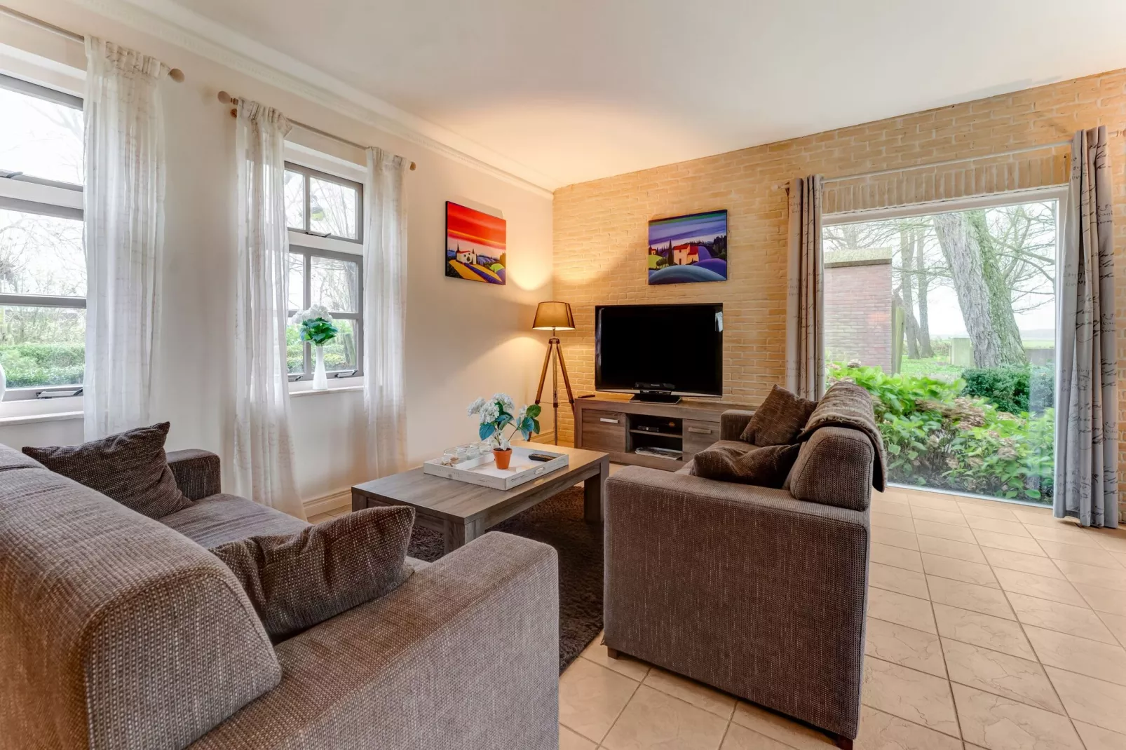 Landgoed Anna's Parck - familie appartement - Woonkamer