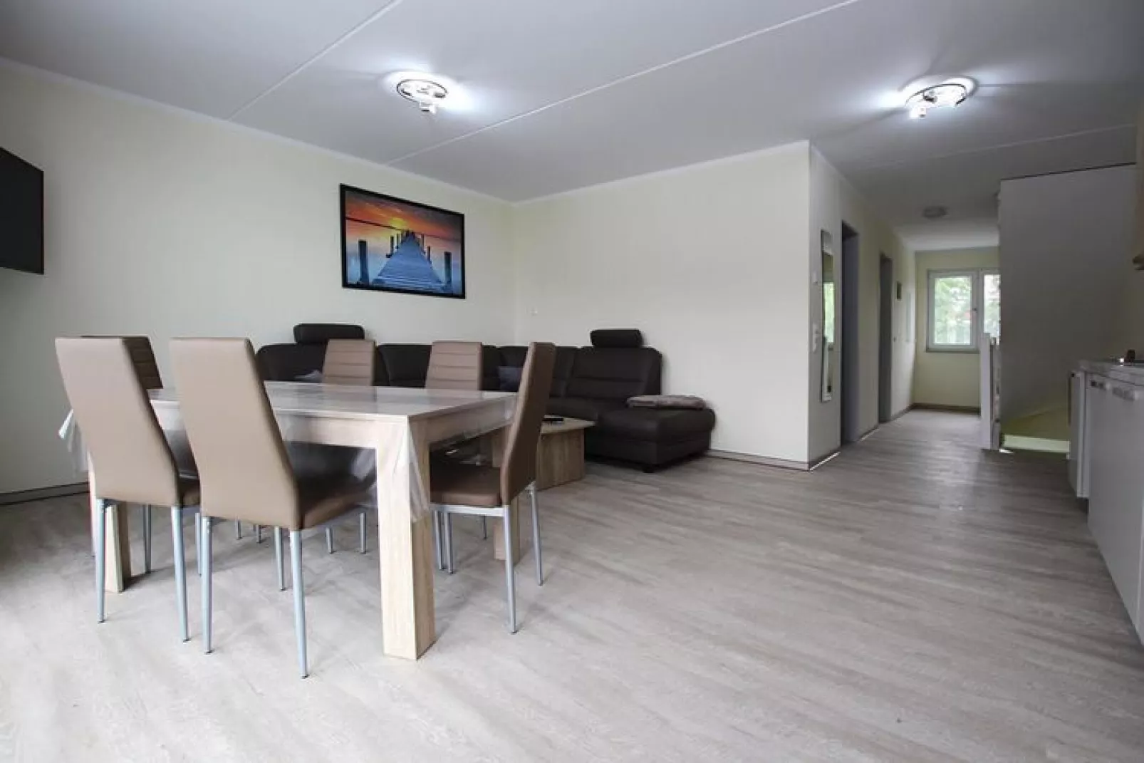 Apartment Hafenflair / Haus 3 OG-Wohnung 11 8 Personen-Woonkamer