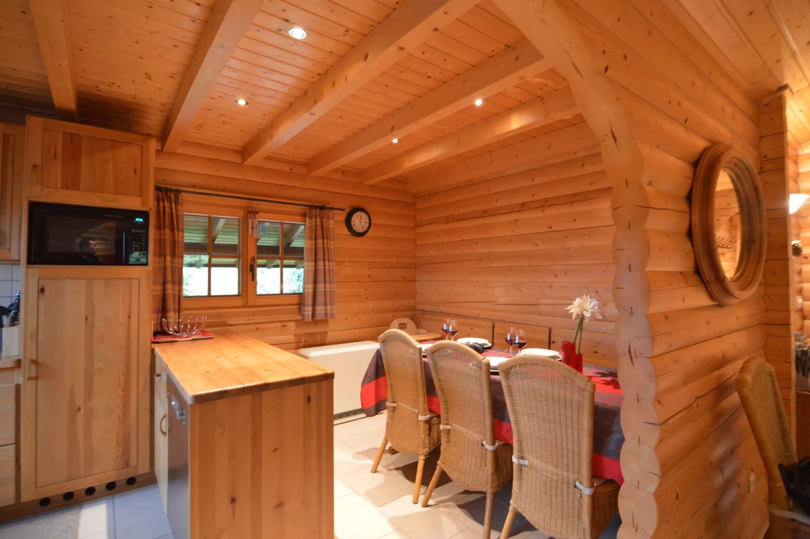 Lodge des Fagnes-Eetkamer