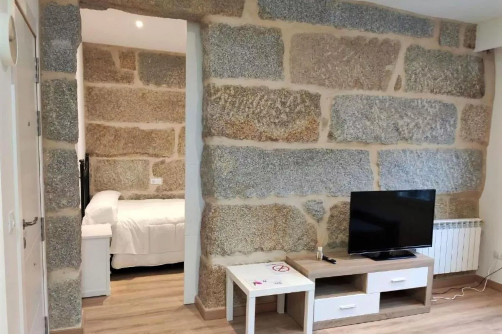 Villa Trabazos Abellas-Woonkamer