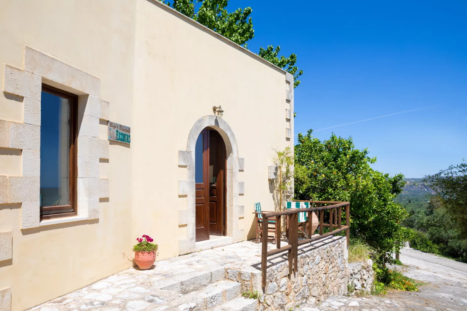 Holiday home, Maheri-Villa Erontas, 140 qm-Hal-ontvangst