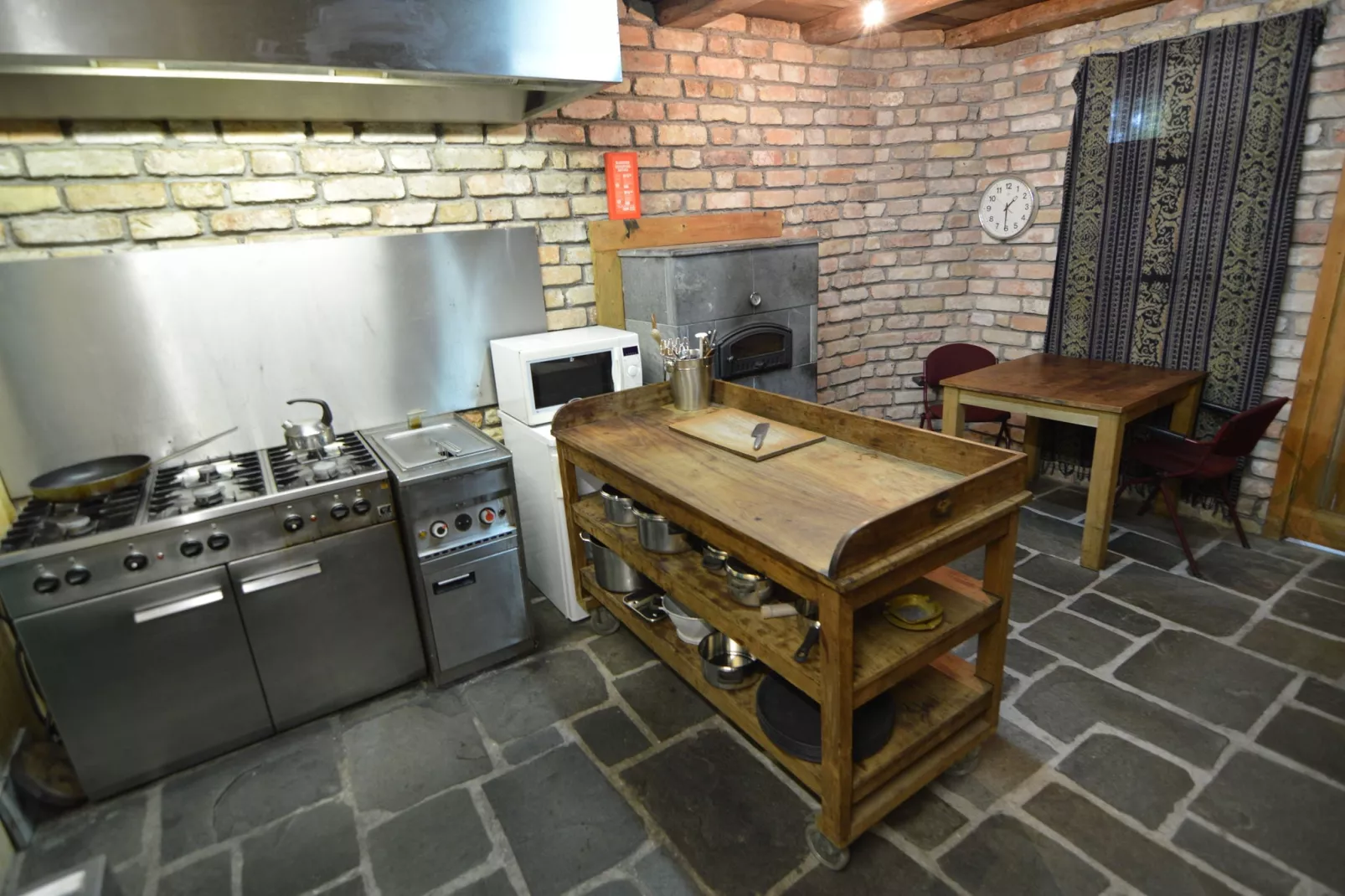 Lodge Maasduinen-Keuken