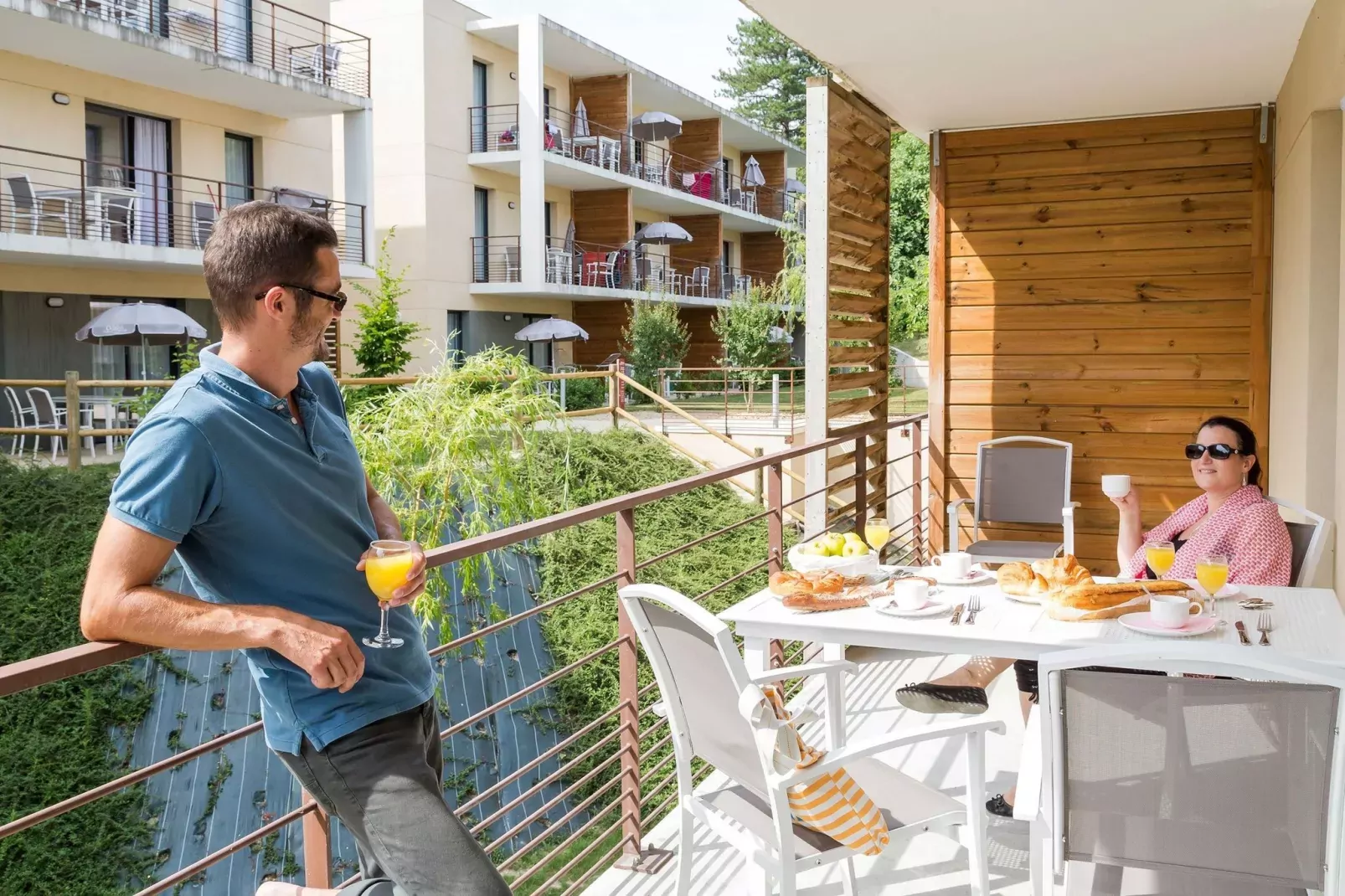 Le Clos Saint Michel 2-Terrasbalkon