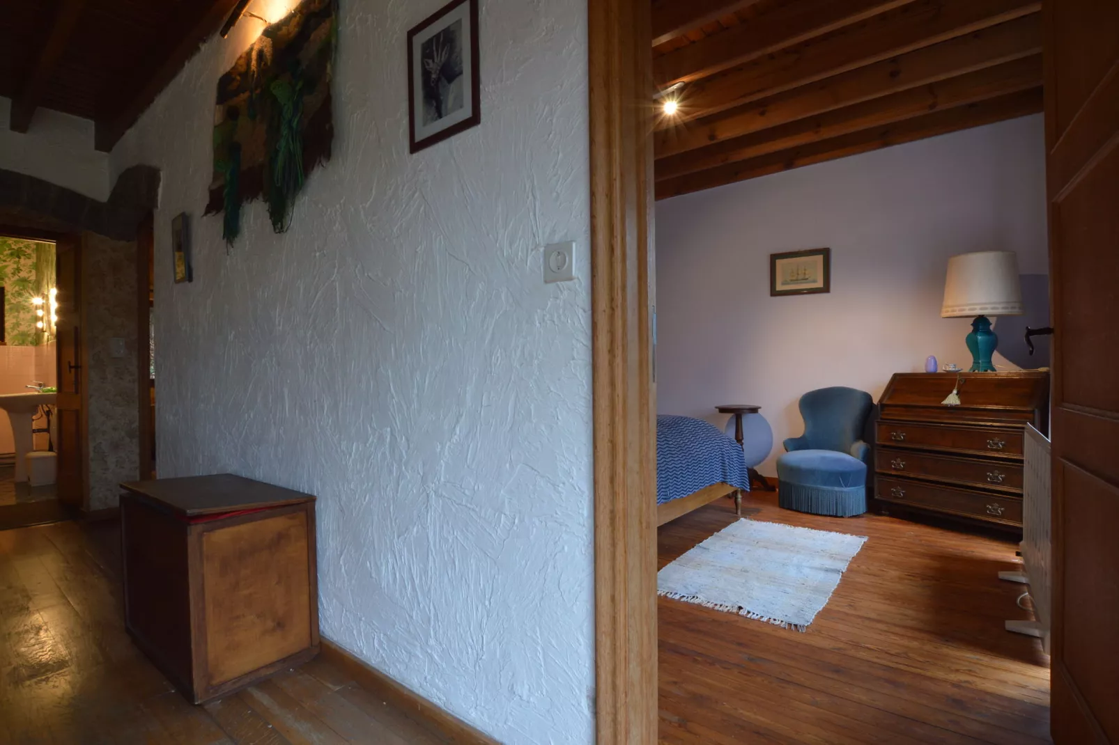 La Roche au Bois-Slaapkamer