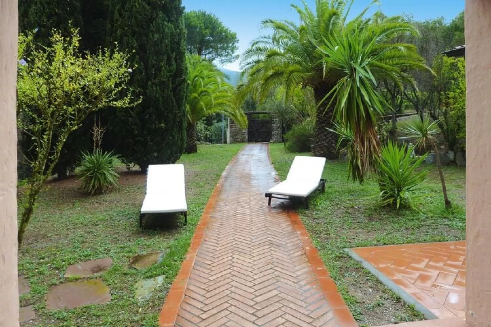 Villa Grassera Rio nell'Elba-Tuinen zomer