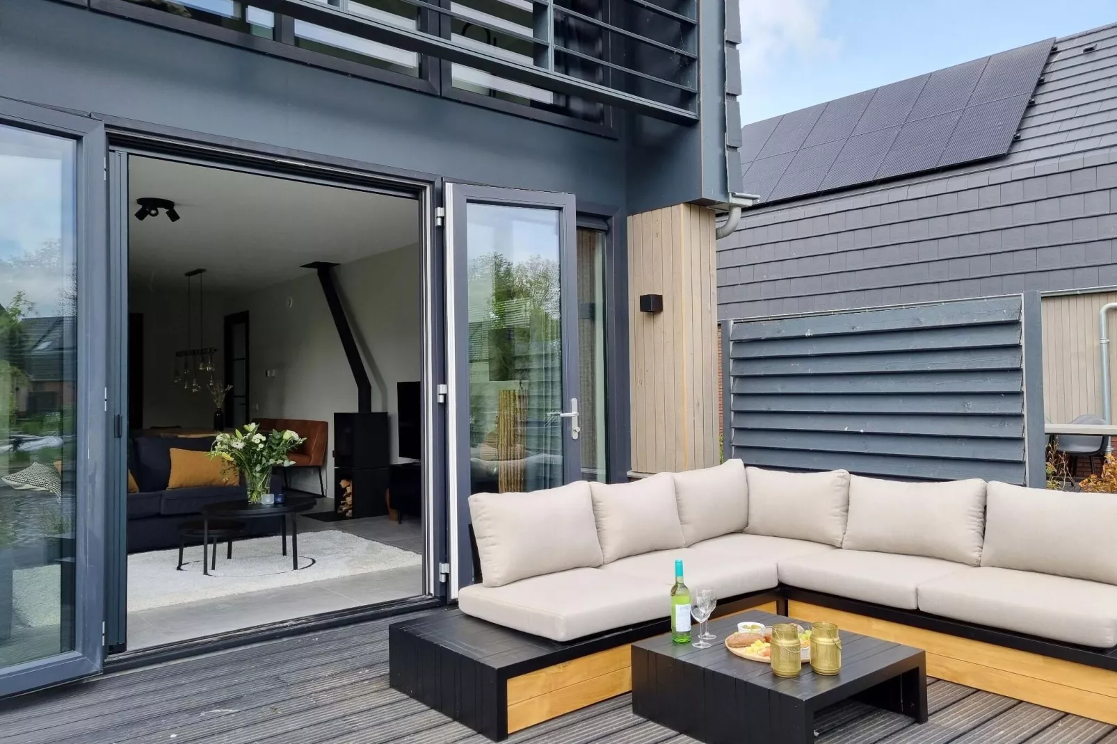 Watervilla Alve-Terrasbalkon