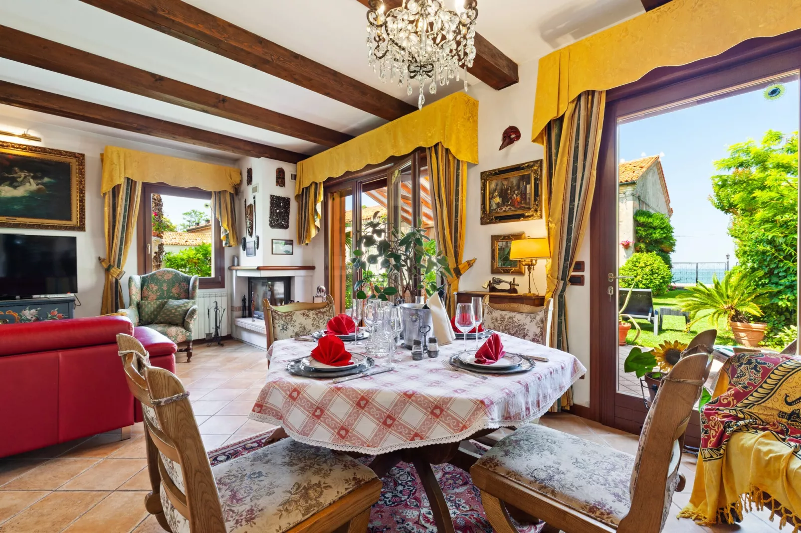Villa Pratolina agli Alberoni - Eetkamer