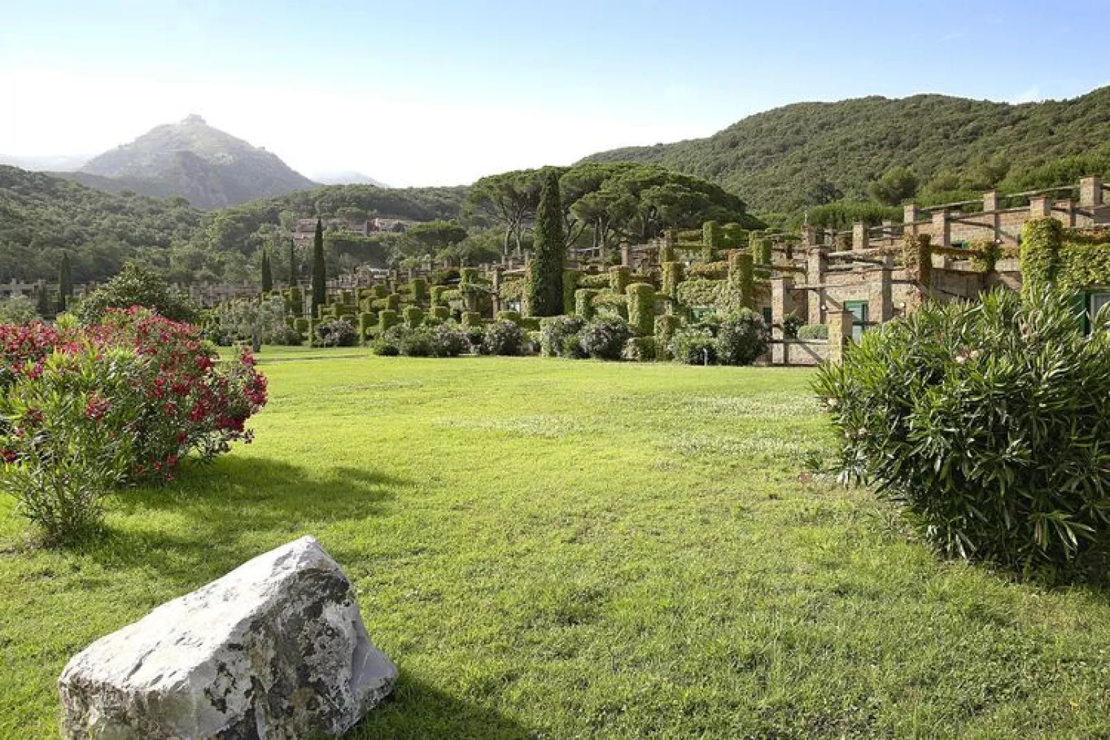 Ferienresidence St Anna Rio nell'Elba - Typ Bilo-Tuinen zomer