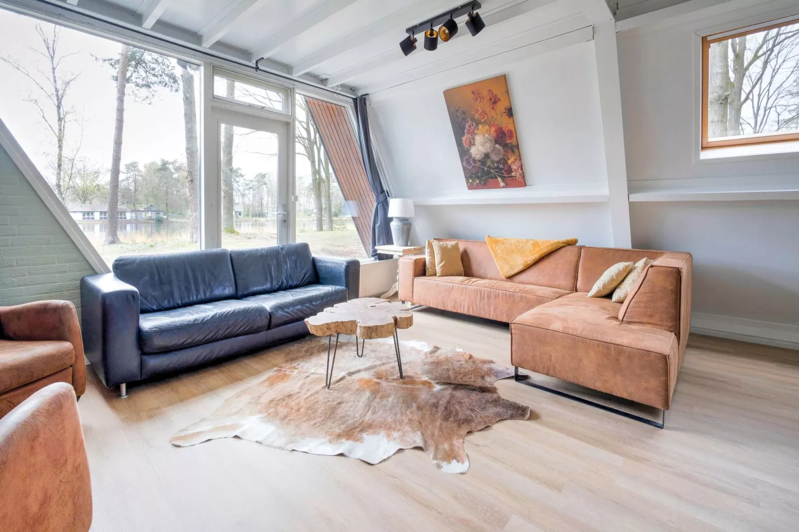 Bungalow 64 en 65-Woonkamer