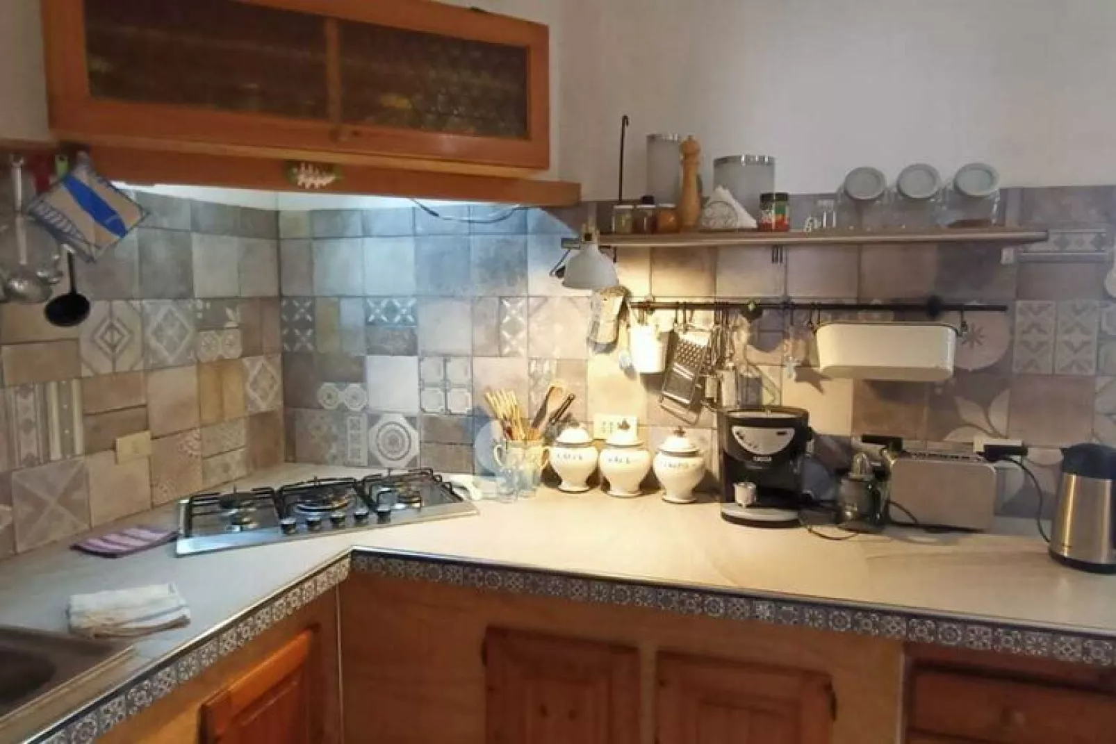 Appartement in Lampedusa-Keuken