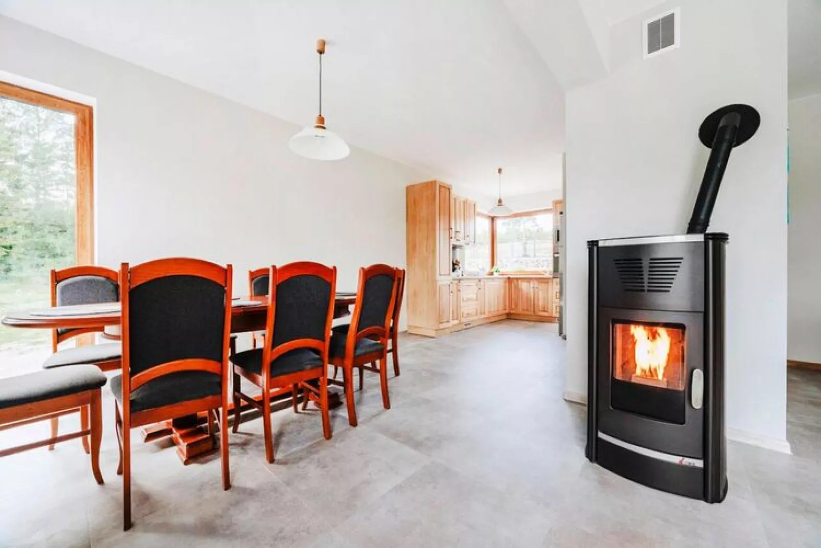 Holiday home Dabie-Woonkamer