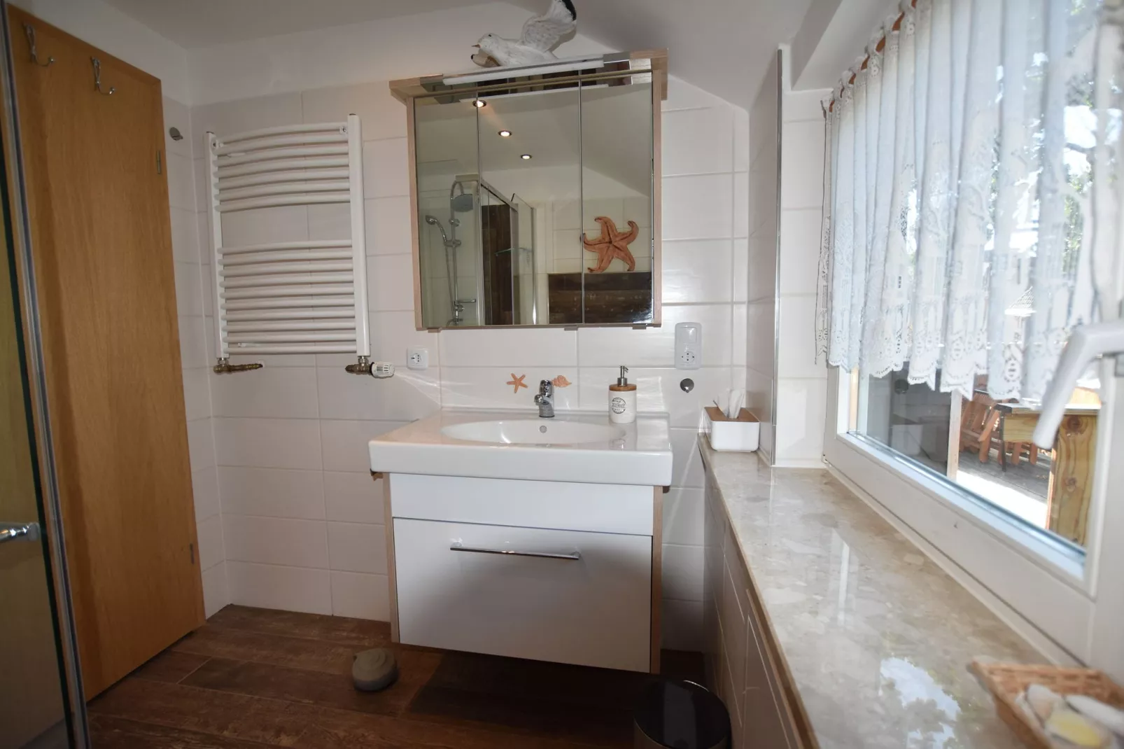 Wohnung "Zur Eiche 1" nahe Kurkliniken-Badkamer