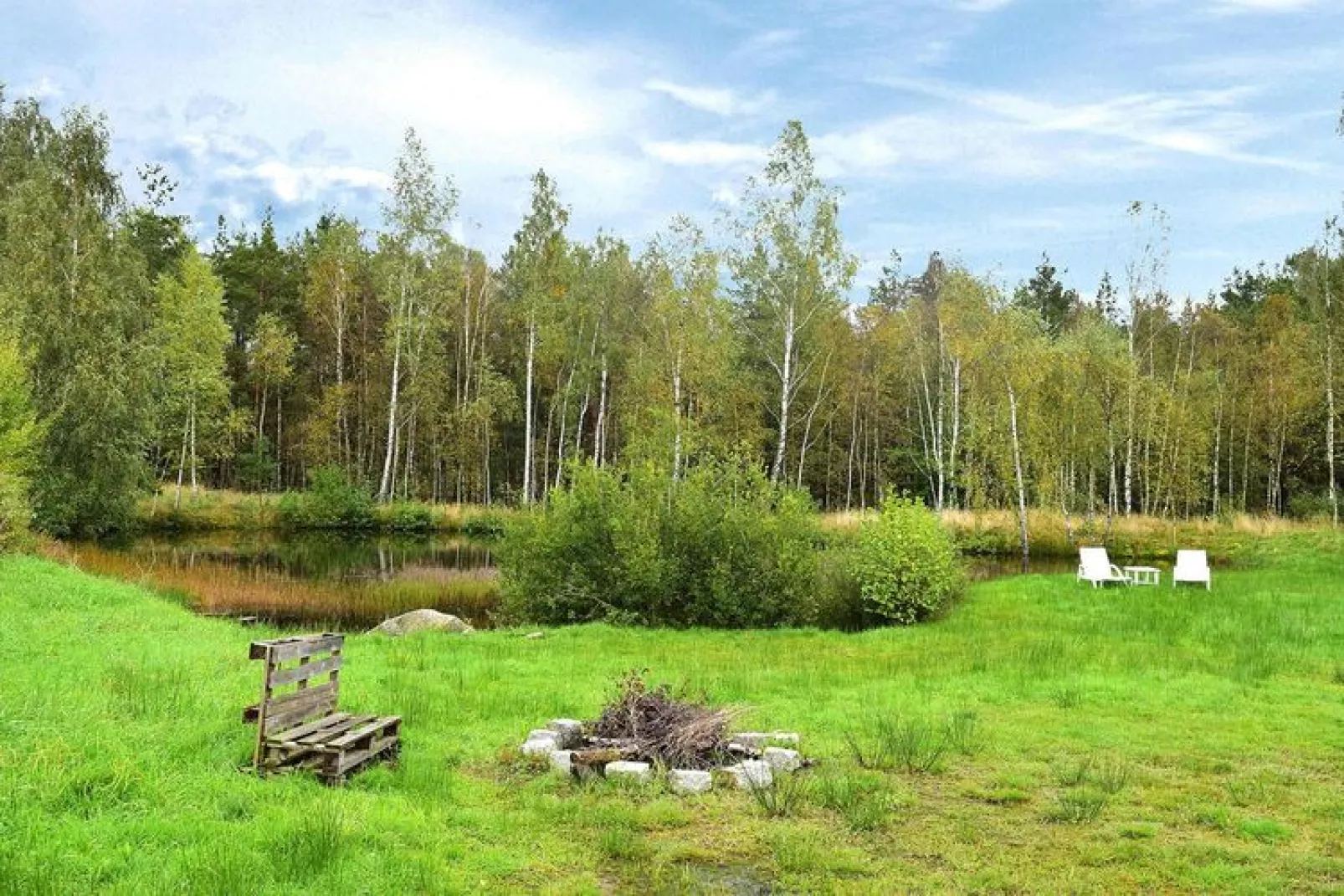 Holiday flat in Kamien-Tuinen zomer