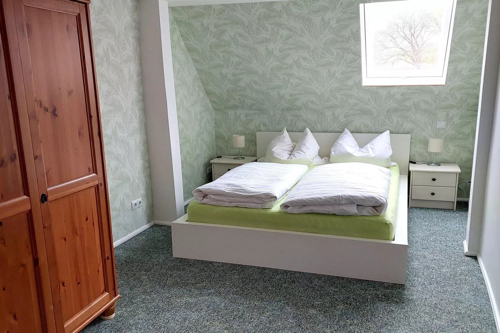 Ferienwohnung Brandenburg - Ziesar-Slaapkamer