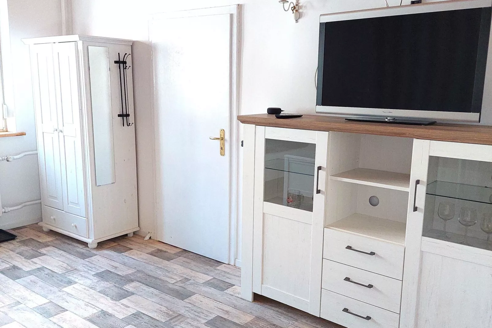 Ferienwohnung Brandenburg - Ziesar-Woonkamer